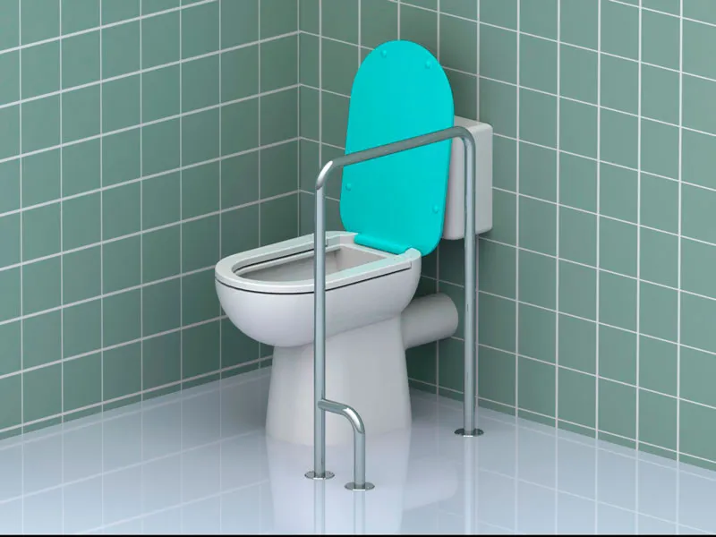 Поручень для унитаза - фото