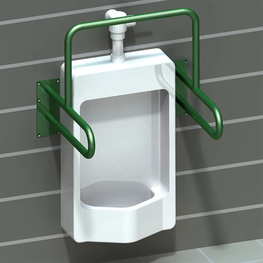 Инвалидные поручни для писсуаров - фото