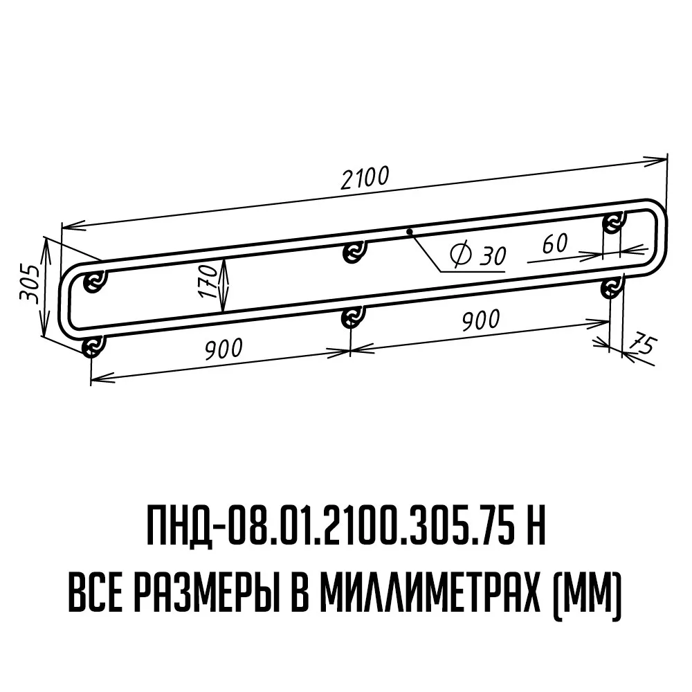 Размеры поручня для инвалидов