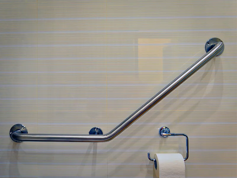 поручень угловой из нержавеющей стали