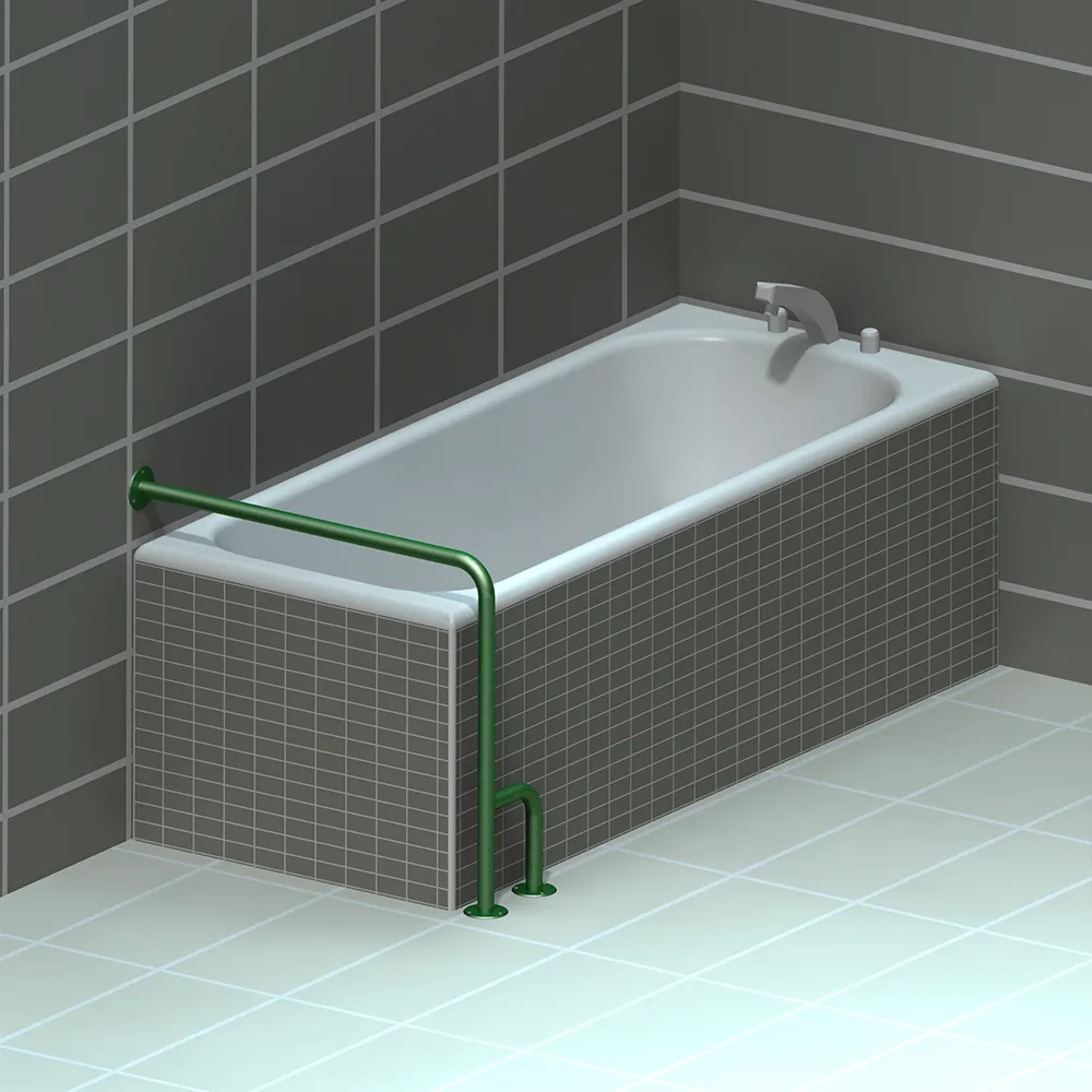 Поручень для инвалидов для ванны левый ПВ-10.01.940.230.940.Н купить