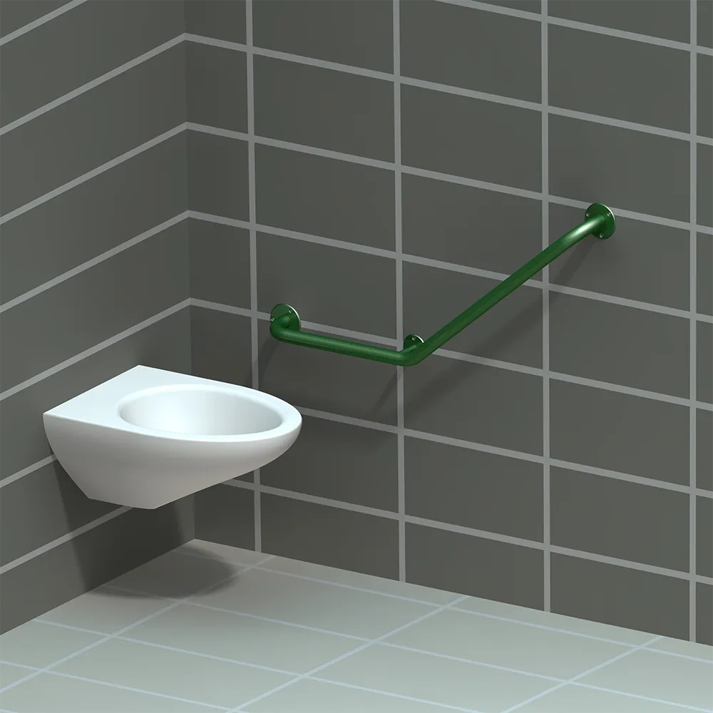 поручень угловой в ванную комнату