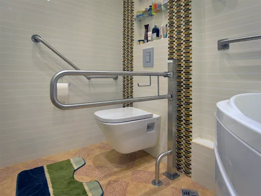 Поручень для инвалидов в туалет