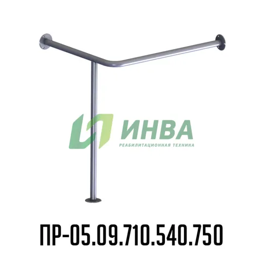 Поручень для раковины угловой из стали