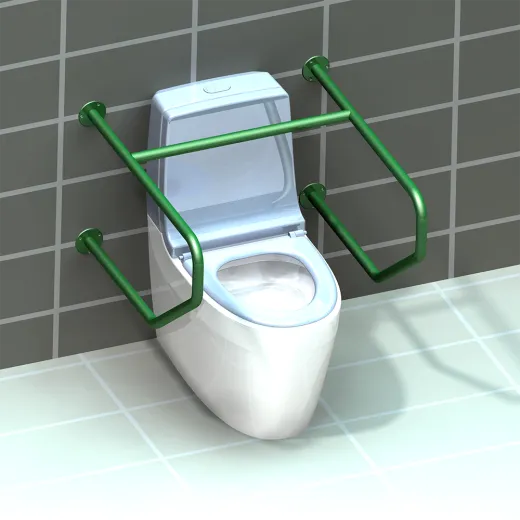 Поручень на унитаз - фото