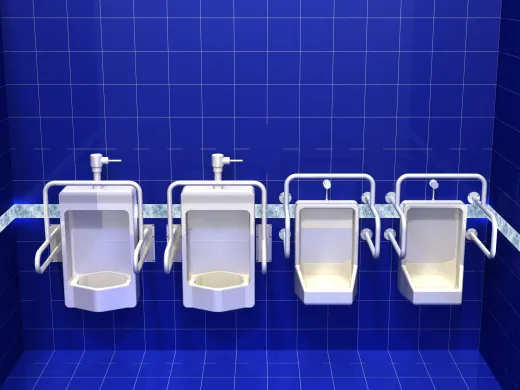 Поручень для инвалидов для писсуара ППУ-03.02.530.600.490 для инвалидов | Каталог медицинской техники