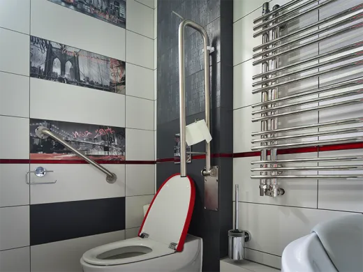 Поручень вспомогательный для туалета