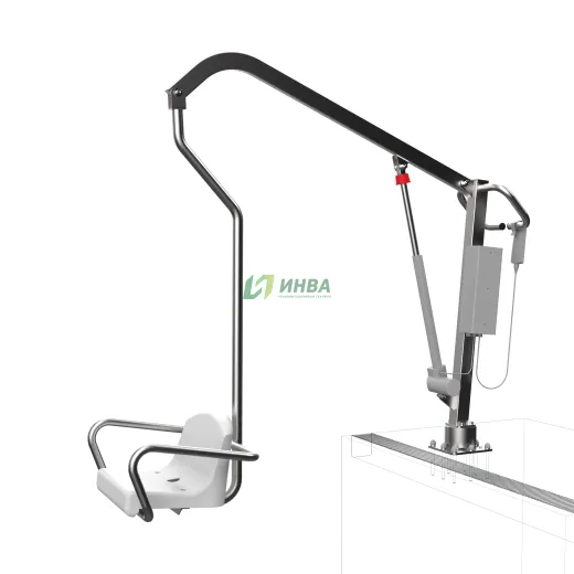 Подъемник для инвалидов для бассейна | Каталог подъемников ИНВА