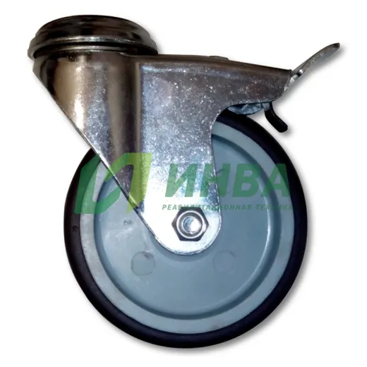 Колесная опора 100 мм 3016 с тормозом