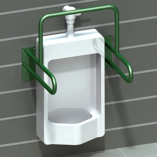 Поручень для инвалидов для писсуара ППУ-03.01.530.670.590 | Каталог ИНВА