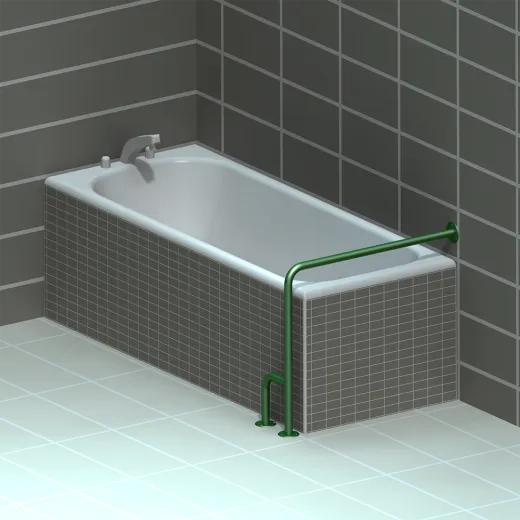 Поручень для инвалидов для ванны правый ПВ-10.02.940.230.940