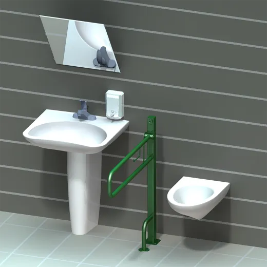 Поручни для инвалидов в ванну и туалет