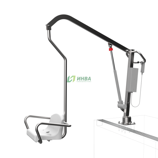 Подъемник для инвалидов для бассейна | Каталог подъемников ИНВА