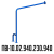 Поручень для инвалидов для ванны правый ПВ-10.02.940.230.940